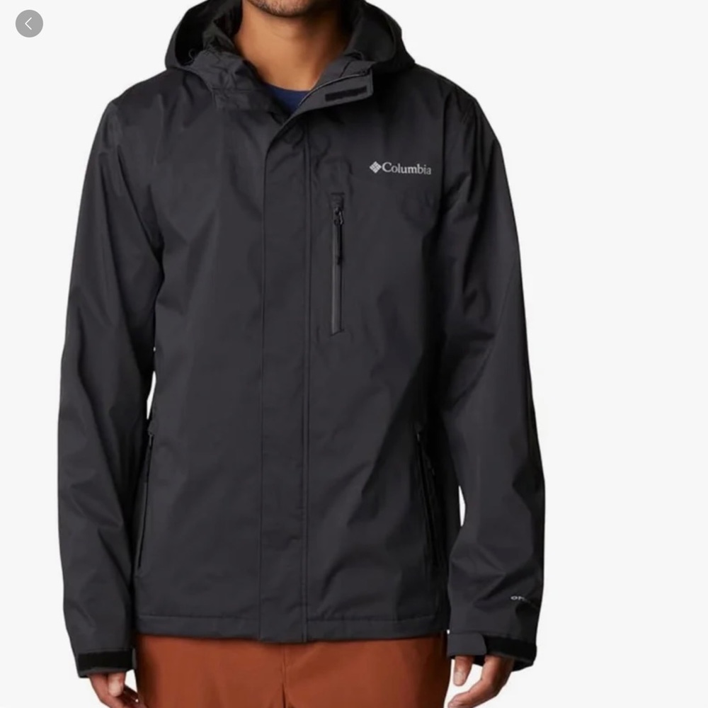 Columbia Men’s Ten Trails Omni Tech Rain Jacket